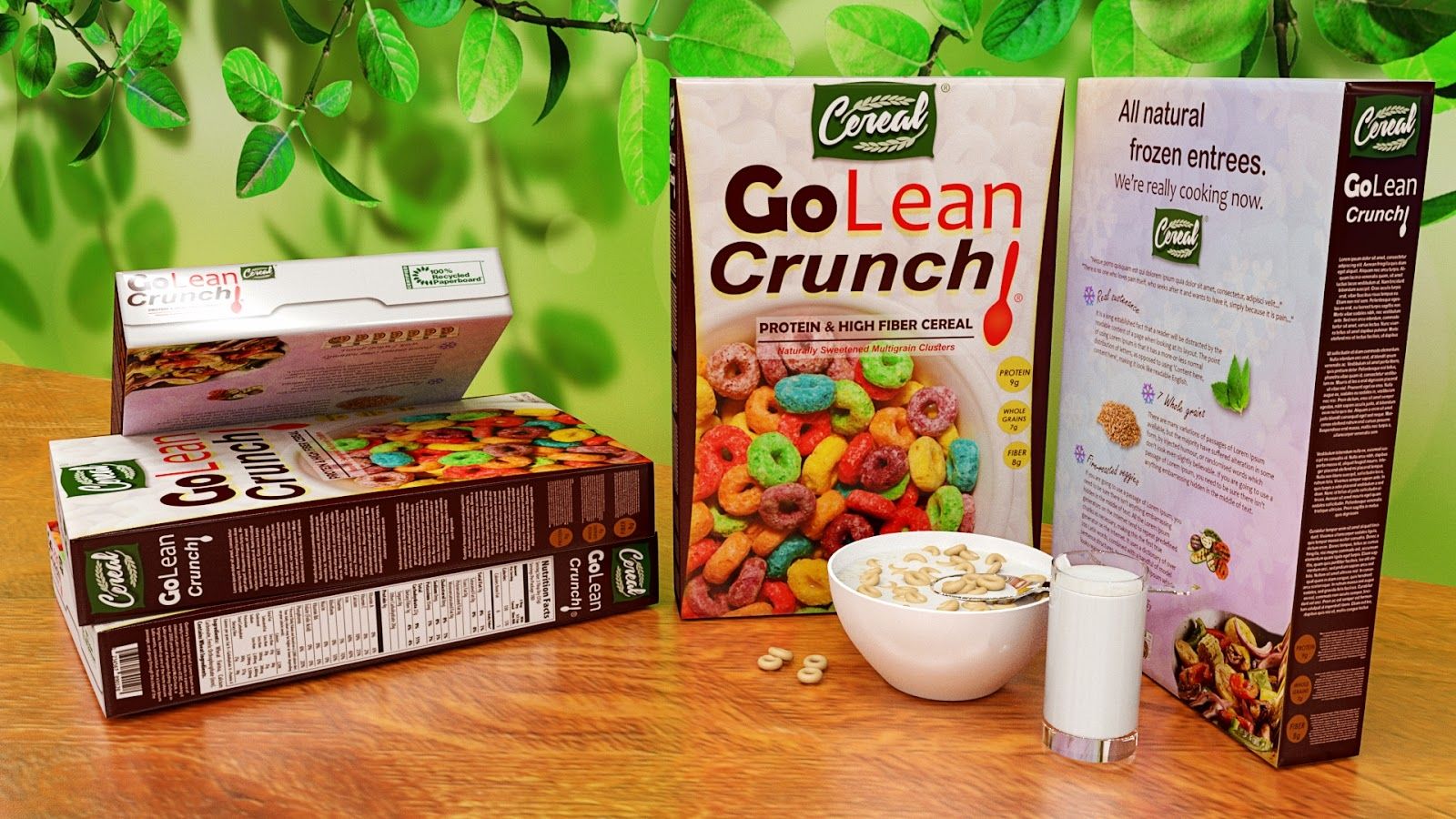 A image of custom Cereal Boxes