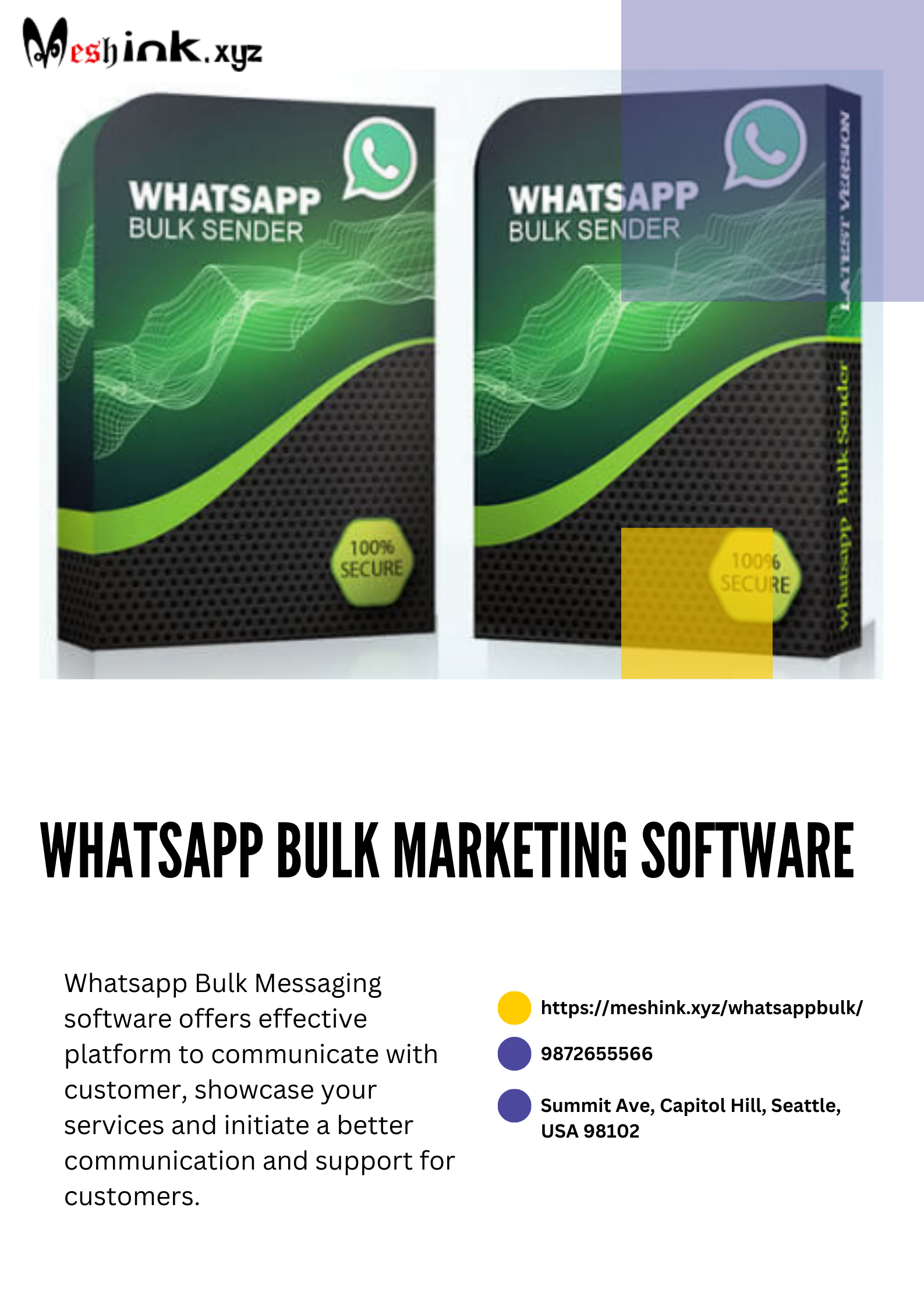 WhatsApp Bulk Marketing Software